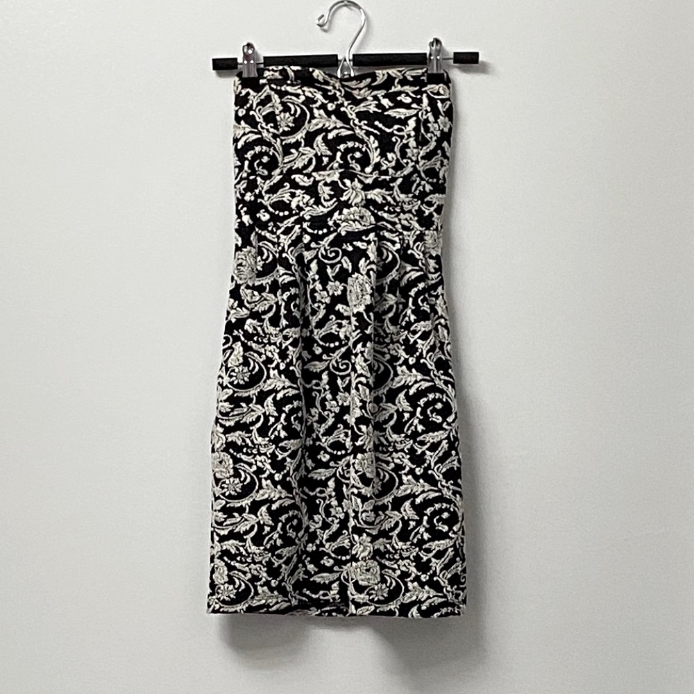 Lovely Day Floral Strapless Mini Dress